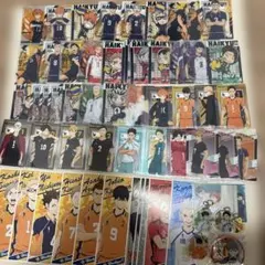 ハイキュー　クリアカード　ステッカー　60点 まとめ売り