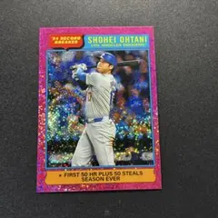50/50 大谷翔平 2025 Topps Heritage PINK