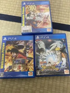 PS4 ゲームソフト 3本セット
