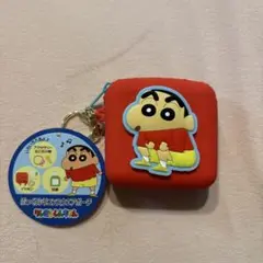 クレヨンしんちゃん ぷっくりシリコンスクエアポーチ