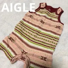 AIGLE エーグル　80㎝ ロンパース　カバーオール　ベビータンクトップのサムネイル