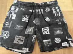 Afends ブラック グラフィックショートパンツ 32のサムネイル