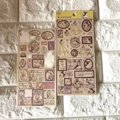 ディズニープリンセス ラプンツェル、美女と野獣ベル ステッカーセット