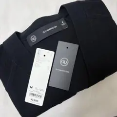 GU アンダーカバー シアー ニット カーディガン 黒 ブラック