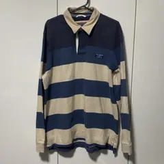 L.L. Bean ラガーシャツ エルエルビーン 長袖 ポロシャツ XL