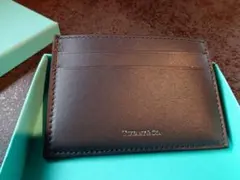 Tiffany & Co. ブラックカードケース