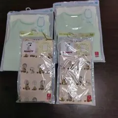 【新品】ユニクロ スヌーピー  エアリズム　70cm 　4枚セット 肌着