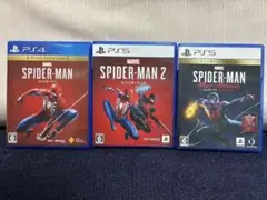 スパイダーマン マイルズモラレス PS4 PS5 ソフト 3本セット