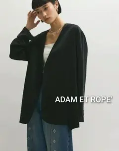 【週末お値下げ】ADAM ET ROPE カラーレスジャケット ブラックのサムネイル