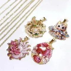 hw923/パーツ◇ネックレス 4個set