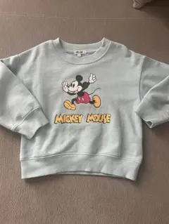 ◉B:MING by BEAMS ミッキーマウス トレーナー 100cm 水色