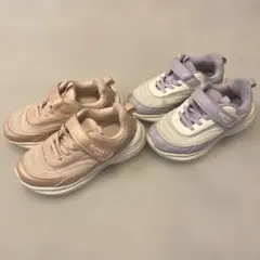 NUOVO Girl by Hawkinsキッズスニーカー 20cm 2足セット