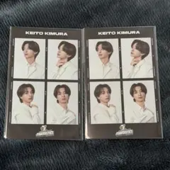 木村慧人　ロトくじ　ステッカー２枚