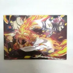 鬼滅の刃◆煉獄杏寿郎 猗窩座 A5イラストカード 来場特典