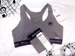 FILA グレー スポーツブラ Biella Italia♡整理品のサムネイル