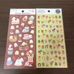 スイーツ・キャラクターシールセット