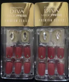 DASHING DIVA MAGIC PRESS ネイルチップ 2個セット