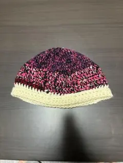 ピンク系ニット帽・ビーニー