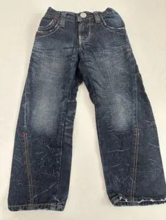 EDWINダークブルーデニムパンツ 100cm