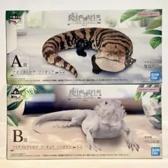 A賞 B賞 ★ 一番くじ 爬虫類 ＆ 両生類 フィギュア