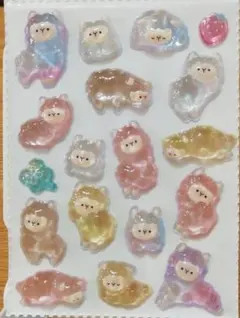 アルパカ♪ボンボンドロップシール