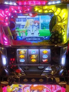 パチスロ　実機　リリカルなのは SANYO「e魔法少女リリカルなのは」の筐体画像来てました！ 完走型