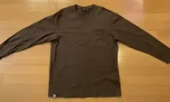 ワークマン「FieldCore」ブラウン 長袖カットソー