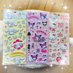 海外ライセンスあり！サンリオマシュマロシール 3シートセット!