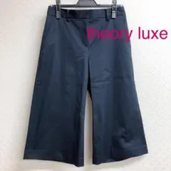 ワイドパンツ　セオリーリュクス　紺色