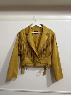 Bershka フリンジショートジャケット EU Sのサムネイル