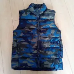 美品✨️GAP 迷彩柄 ダウンベスト　ＫＩＤＳ