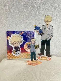 爆豪勝己　アクリルスタンド ３点　ナムコ限定　マツキヨココカラコラボアクスタ