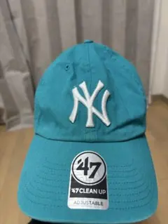 47 ニューエラ NY ターコイズ キャップ 帽子