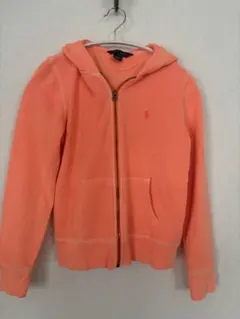 Polo by Ralph Lauren ジップパーカー オレンジ M - メルカリ