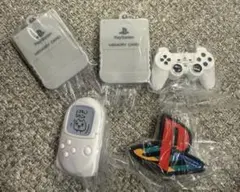 PlayStationミニチュアチャーム　5点セット　シークレット有り　プレステ