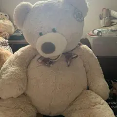 コストコ　135cm くま　ぬいぐるみ　白
