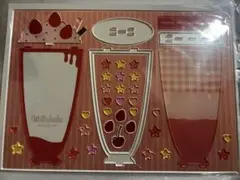 フクヤ アクリルフレーム　ベストコレクション ミルクシェイク レッド