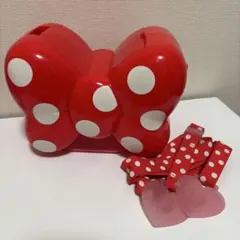 ディズニー ポップコーンバケット ミニー リボン