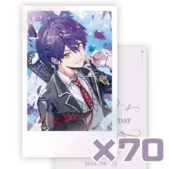 剣持刀也 誕生日グッズ チェキ風カード 70枚