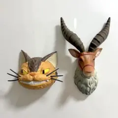 セット売り フェイスマグネット トトロ ネコバス もののけ姫 ヤックル