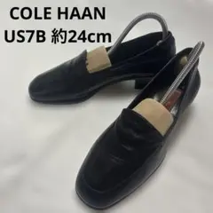 COLE HAAN コールハーン　ローファー ブラック 約24cm 大文字