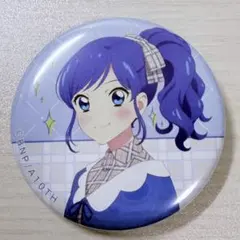 アイカツ 霧矢あおい 缶バッジ キュートチェックスタイル