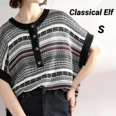 Classical Elf　フレンチスリーブ　ドルマンスリーブ　春夏ニットベストのサムネイル