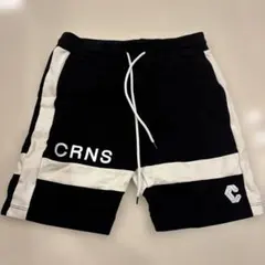 【CRONOS クロノス ハーフパンツ ブラック×ホワイト】