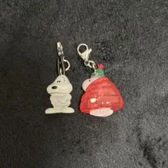 スヌーピー めじるしアクセサリー 2個セット