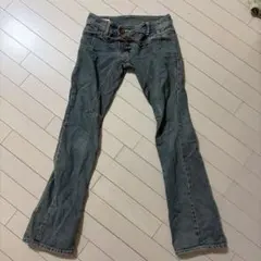 VERO PICA レースアップ フレアデニムパンツ VERO PICA レースアップ フレアデニムパンツ | Mercari