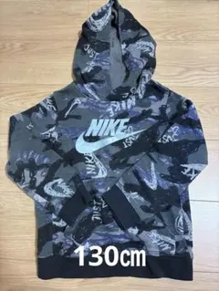 キッズ　Nike ナイキ　パーカー　フード付き　130サイズ 古着　匿名発送