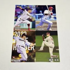 プロ野球チップス カード 東北楽天ゴールデンイーグルス 4枚セット
