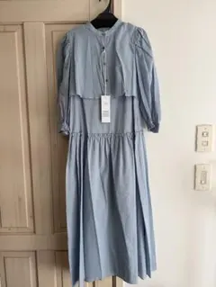 シップス 0 x onesミラクル ウェーブ ティアード ワンピース