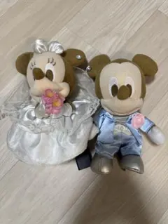 ミッキー ミニー ウェディングぬいぐるみセット